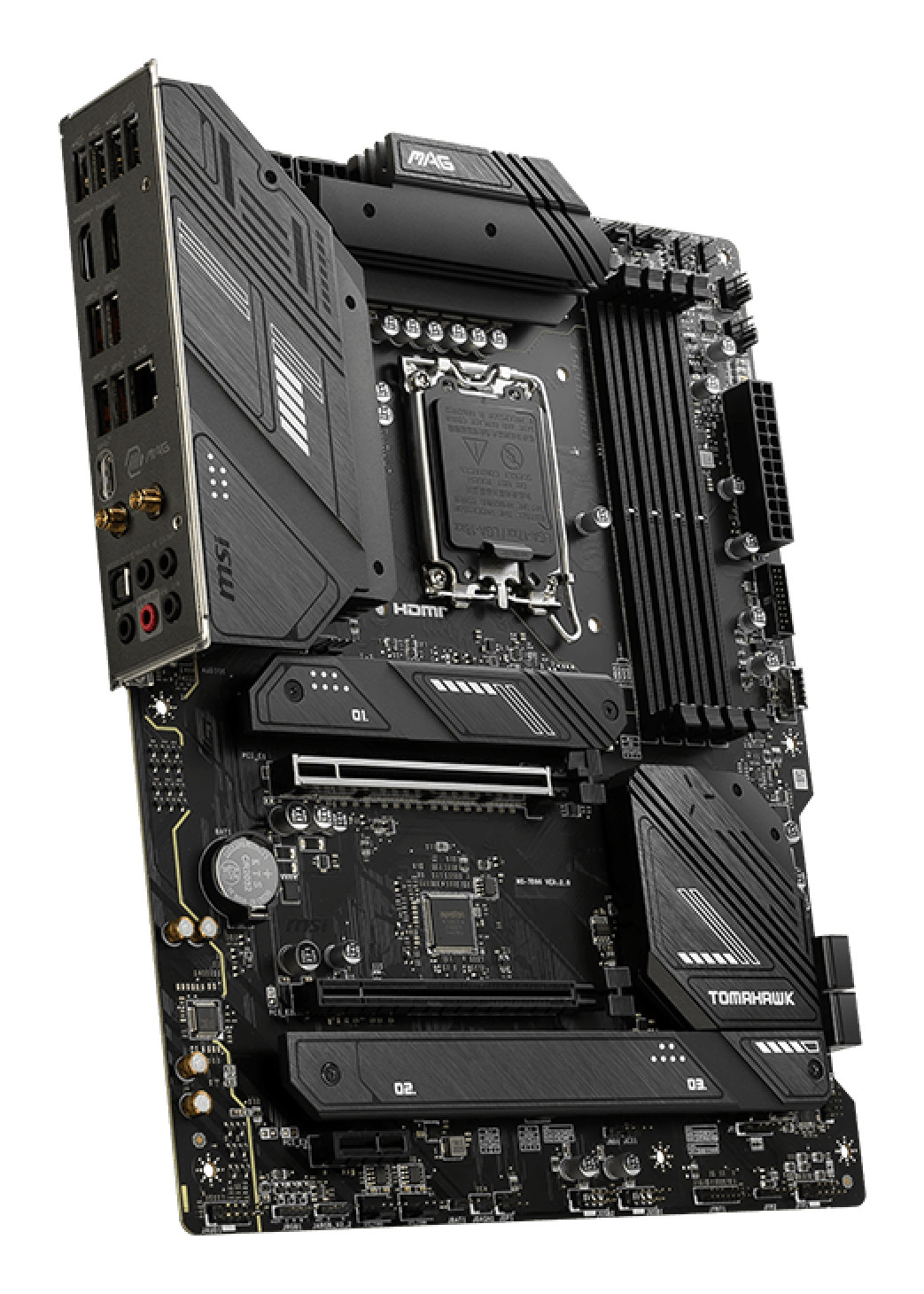 MSI MAG B760 Tomahawk Wi-Fi DDR5 LGA 1700 ATX Motherboard - Image 4