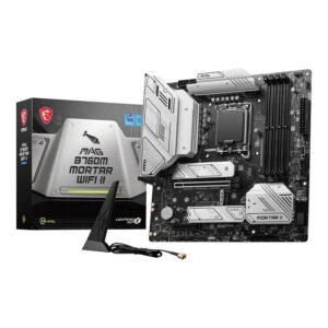 MSI MAG B760M Mortar Wi-Fi II DDR5 Intel LGA 1700 micro ATX Motherboard