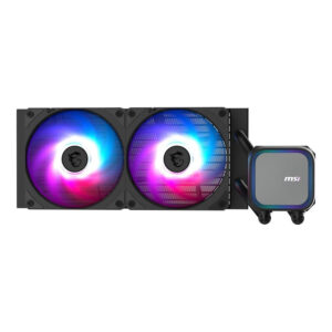 MSI MAG CoreLiquid A13 240 240mm ARGB All-In-One Liquid CPU Cooler Black