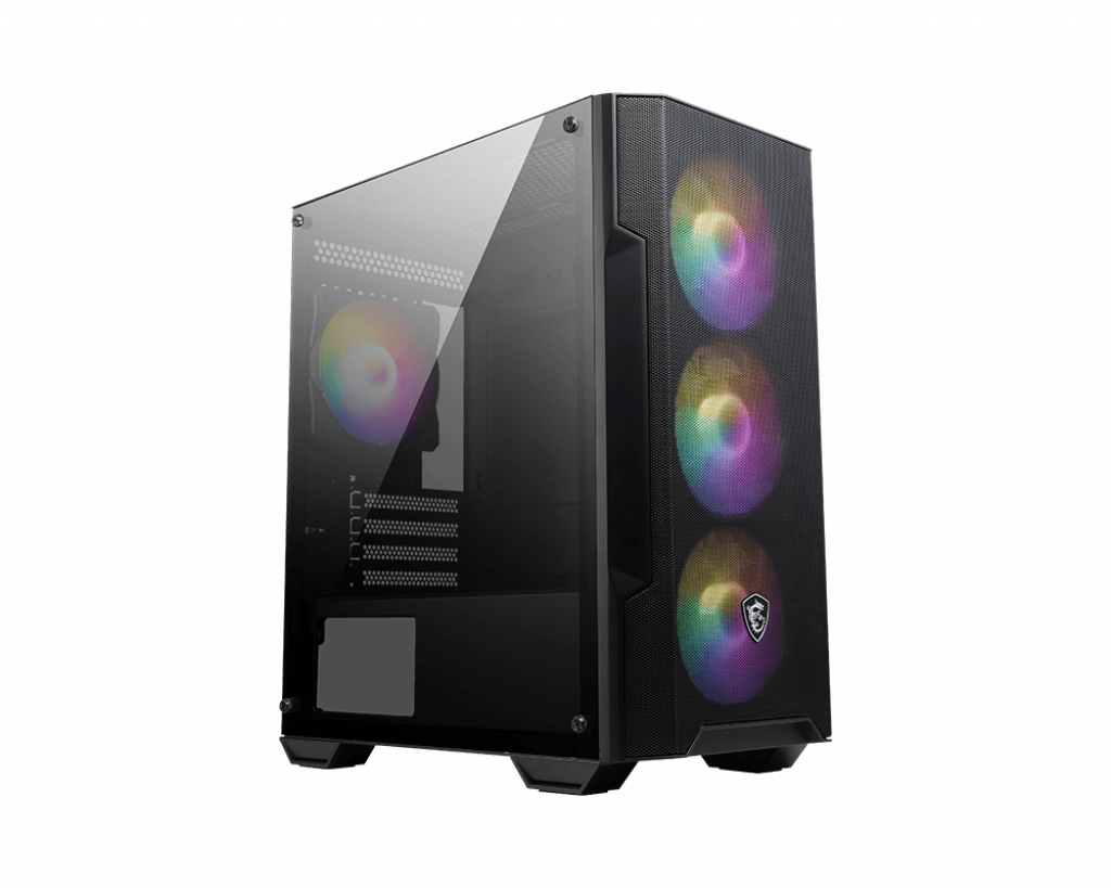 MSI MAG Forge M100A Micro Tower Black PC Case