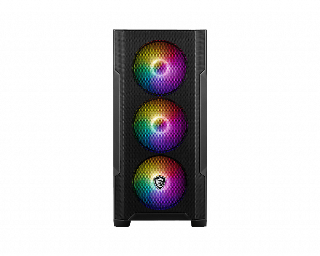 MSI MAG Forge M100A Micro Tower Black PC Case - Image 3