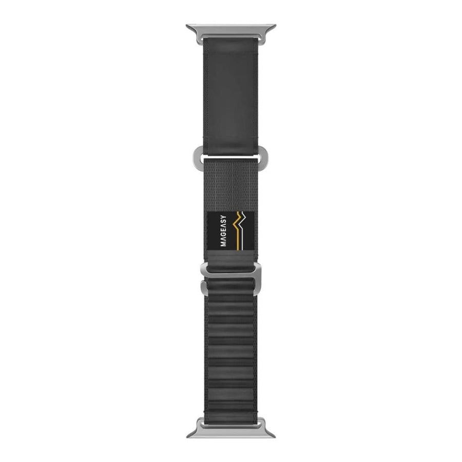 SwitchEasy 49mm Active Sport G-hook Watch Loop for Apple Watch Black MAW459160BK23