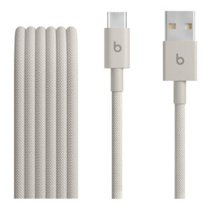 Beats by Dr. Dre 1.5m USB-A to USB-C Woven Cable - Surge Stone MDGJ4EE/A