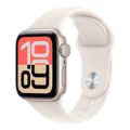 Apple Watch SE 3 GPS 44mm Starlight Aluminium Case with Starlight Sport Band M/L MEHJ4AF/A