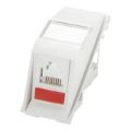 Molex PowerCat 6 Euromod II DataGate RJ45 568A/B Module - White MEU-00056-02