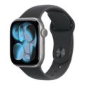 Apple Watch Series 11 GPS 46mm Space Grey Aluminium Case with Black Sport Band S/M MEV04AF/A