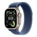 Apple Watch Ultra 3 GPS + Cellular 49mm Natural Titanium Case with Blue/Bright Blue Trail Loop S/M