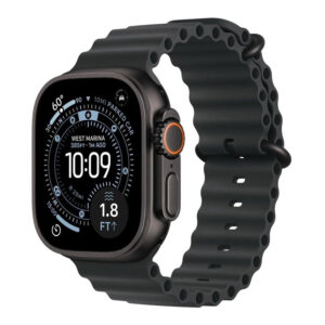 Apple Watch Ultra 3 GPS + Cellular 49mm Black Titanium Case with Black Ocean Band MF0J4AF/A