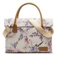 Tuff-Luv 15-inch Ladies Floral Waterproof Canvas Tote Notebook Bag MF2191
