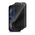 Tuff-Luv 2.5D Tempered Privacy Filter Glass for Apple iPhone 16 Plus Dark MF3672