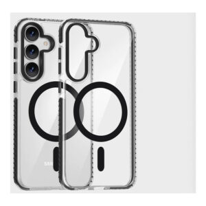 Tuff-Luv Magnetic Charging PC/TPU Shell Case for Samsung Galaxy S25 MF3814