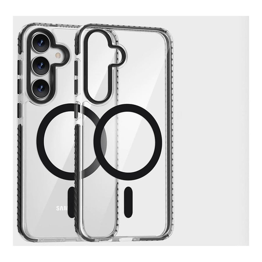 Tuff-Luv Magnetic Charging PC/TPU Shell Case for Samsung Galaxy S25 MF3814