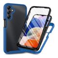 Tuff-Luv MF4053 Rugged Vault Case with Built-in Screen Protector for Samsung A56 Blue