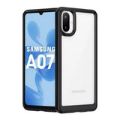 Tuff-Luv Slim Hybrid Shock Absorbent Case for Samsung Galaxy A07 Black MF4081
