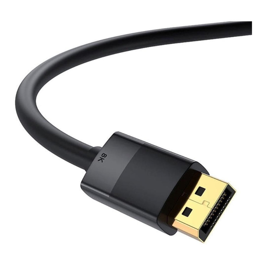 Tuff-Luv 2m Gold-Plated Male to Male DisplayPort Cable Black MF4340