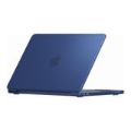 Tuff-Luv MacBook Neo Full Frosted Clear Hard Shell Case Indigo Blue MF4464
