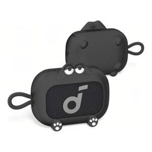 Tuff-Luv Kids Silicone Protective Cover for Anker Soundcore Select 4 Go Speaker – Black MF4496
