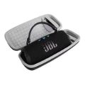 Tuff-Luv JBL Charge 6 Hard EVA Carry Case with Shoulder Strap and Carabiner Black MF4503