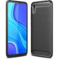 Tuff-Luv Carbon Fibre Style Case Xiaomi Redmi 9A - Black MF541