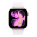 Apple Watch Series 11 GPS Cellular 42mm Rose Gold Aluminium Case with Light Blush Sport Band M/L MF8F4AF/A