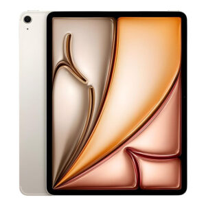 Apple iPad Air 13-inch Tablet – Apple M4 128GB ROM 12GB RAM Wi-Fi Cellular iPadOS 26 Starlight MH9F4QA/A