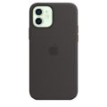 Apple iPhone 12 Pro Black Silicone Case with MagSafe Support