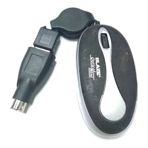 Geeko USB Mini Optical Mouse Black Silver MO-0404