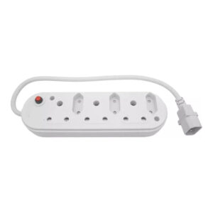 Scoop 6-way Multiplug to IEC with 0.5m Cord MP-06WIEC