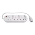 Scoop 6-way Multiplug to IEC with 0.5m Cord MP-06WIEC