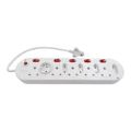 Scoop 10-way Multiplug with Switches 0.5m MP-10WSWI