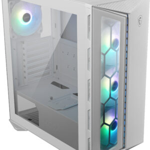 MSI MPG GUNGNIR 110R Mid Tower Gaming PC Case White