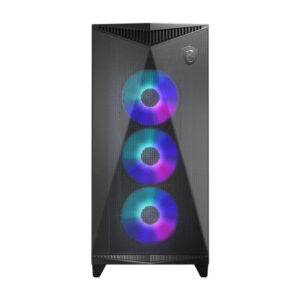 MSI MPG Gungnir 300R Airflow Midi Tower PC Case - White