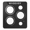 SwitchEasy LenzGuard Sapphire Lens Protector for iPhone 15 Pro - Silver