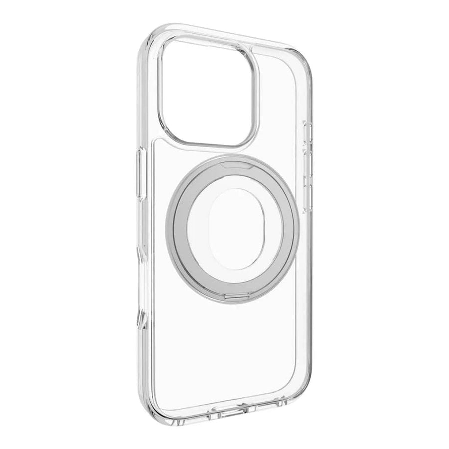 MagEasy MagStand 360 M Protective Phone Case for iPhone 16 Pro - Transparent