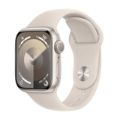 Apple Watch Series 9 GPS 4G 45mm Starlight Aluminium with Starlight Sport Band M/L