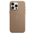 Apple iPhone 15 Pro Max FineWoven Taupe Case with MagSafe Support