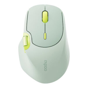 Rapoo Multi-Mode Wireless Mouse Green and Yellow MT560-Green