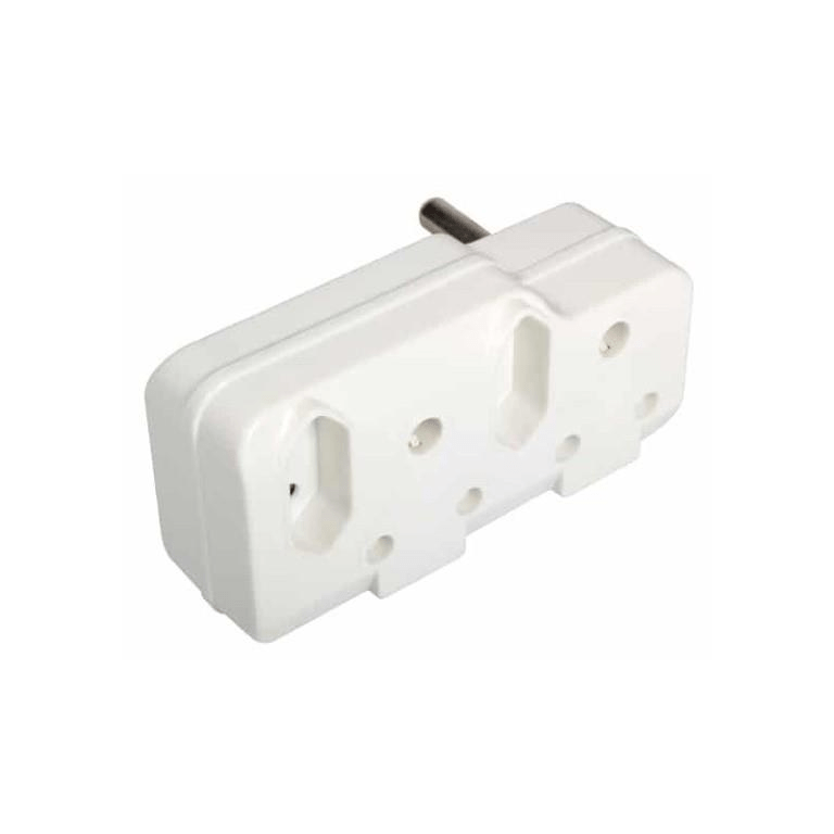 Eezi-on 2x 15A 2x 5A Multi-plug Power Adapter MTAM06A