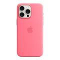 Apple iPhone 15 Pro Max Pink Silicone Case with MagSafe Support MWNN3ZM/A