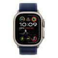 Apple Watch Ultra 2 GPS + Cellular 49mm Natural Titanium Case with Blue Trail Loop S/M MX4J3QA/A
