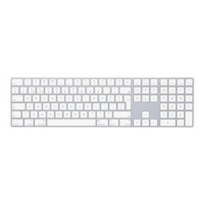 Apple Magic International English Keyboard with Numeric Keypad Silver MXCJ3Z/A