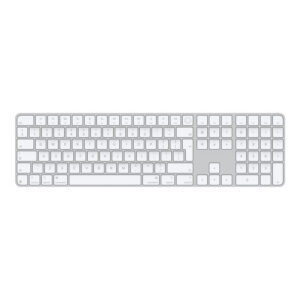 Apple Magic Keyboard with Touch ID and Numeric Keypad – White MXK73Z/A