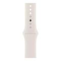 Apple 46mm Starlight Sport Band S/M MXM63ZM/A