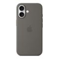 Apple iPhone 16 Stone Grey Silicone Case with MagSafe Support