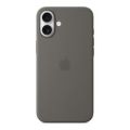 Apple iPhone 16 Plus Stone Grey Silicone Case with MagSafe Support