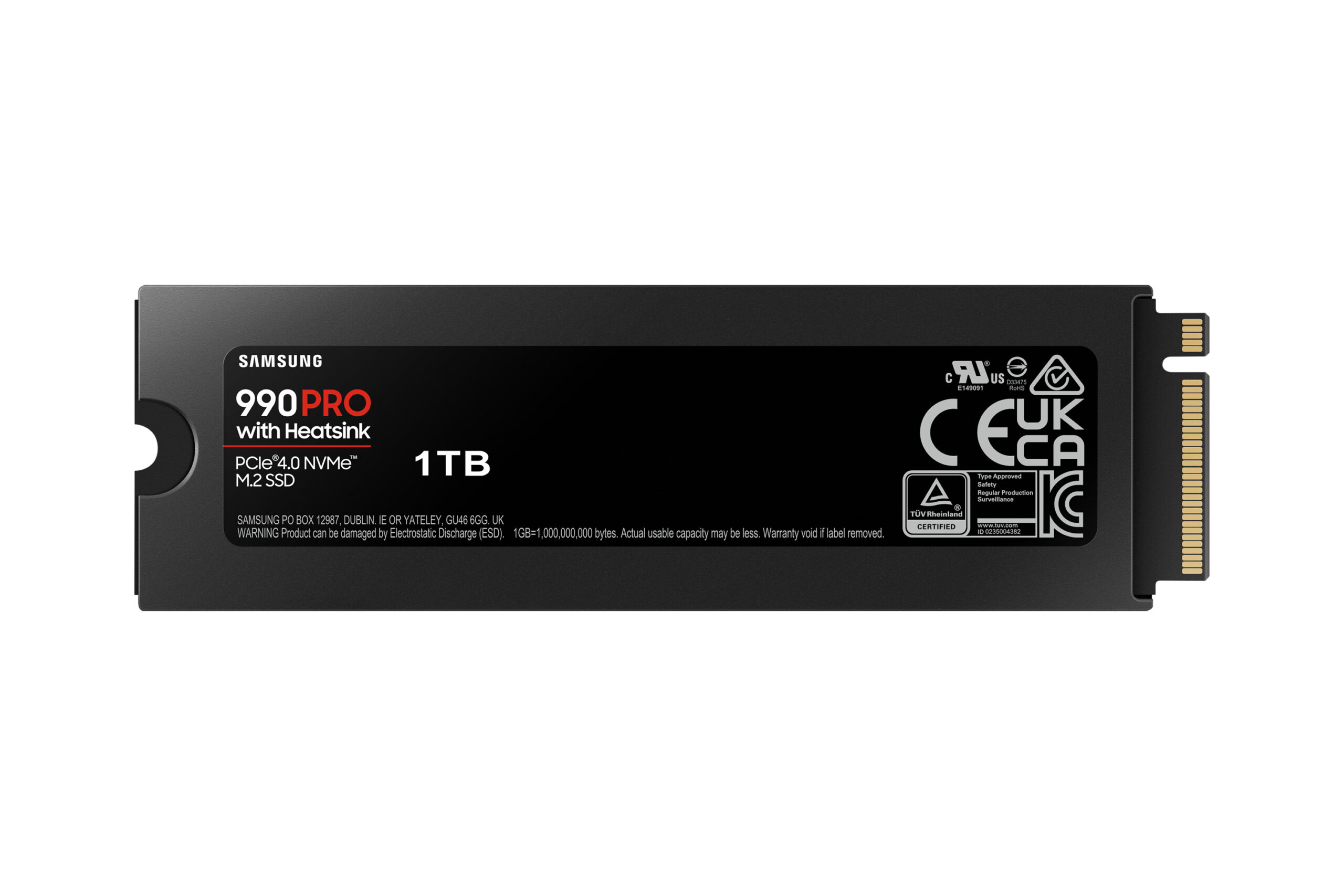 Samsung 990 PRO 1TB PCI Express 4.0 M.2 V-NAND MLC NVMe Internal SSD MZ-V9P1T0CW - Image 2