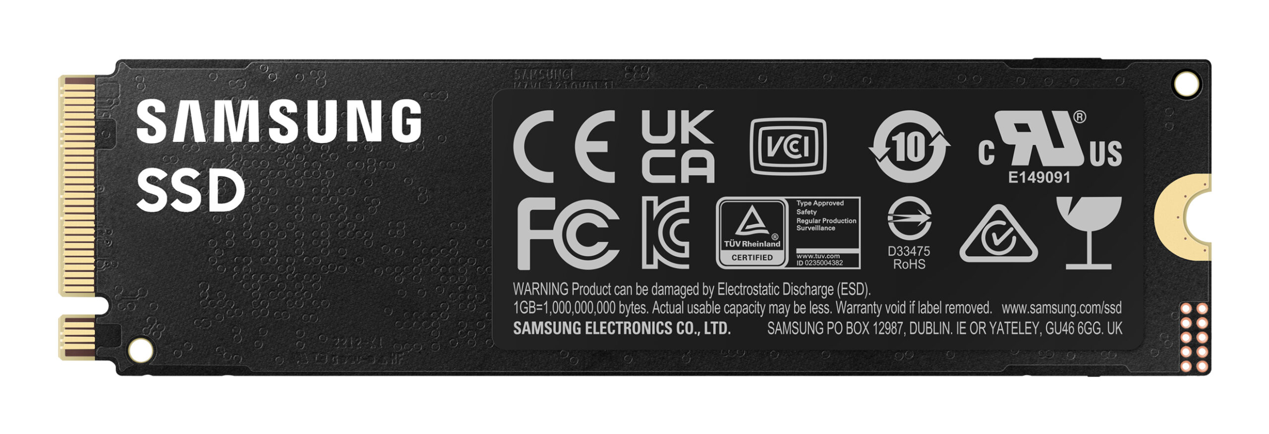 SAMSUNG 990 PRO 2 TB NVME SSD - READ SPEED UP TO 7450 MB/S WRITE SPEED TO UP 6900 MB/S RANDOM READ UP TO 1400000 IOPS RANDOM WRITE UP TO 1550000 IOPS/PCIE 4.0 X4 NVME 2.0/ V-NAND 3BIT MLC/ IN-HOUSE CONTROLLER/ 2GB LOW POWER DDR4 1200TBW - Image 2