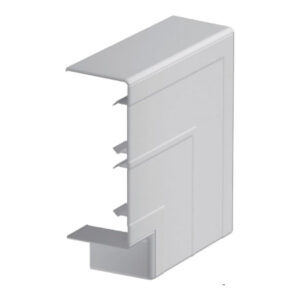O-Line Flat Clip-On Trunking Bend Grey NET-6113272