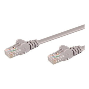 LinkQnet CAT5e Fly Lead RJ45 Ethernet Network Cable 3m NET-CAT5-GY-3M-LQ