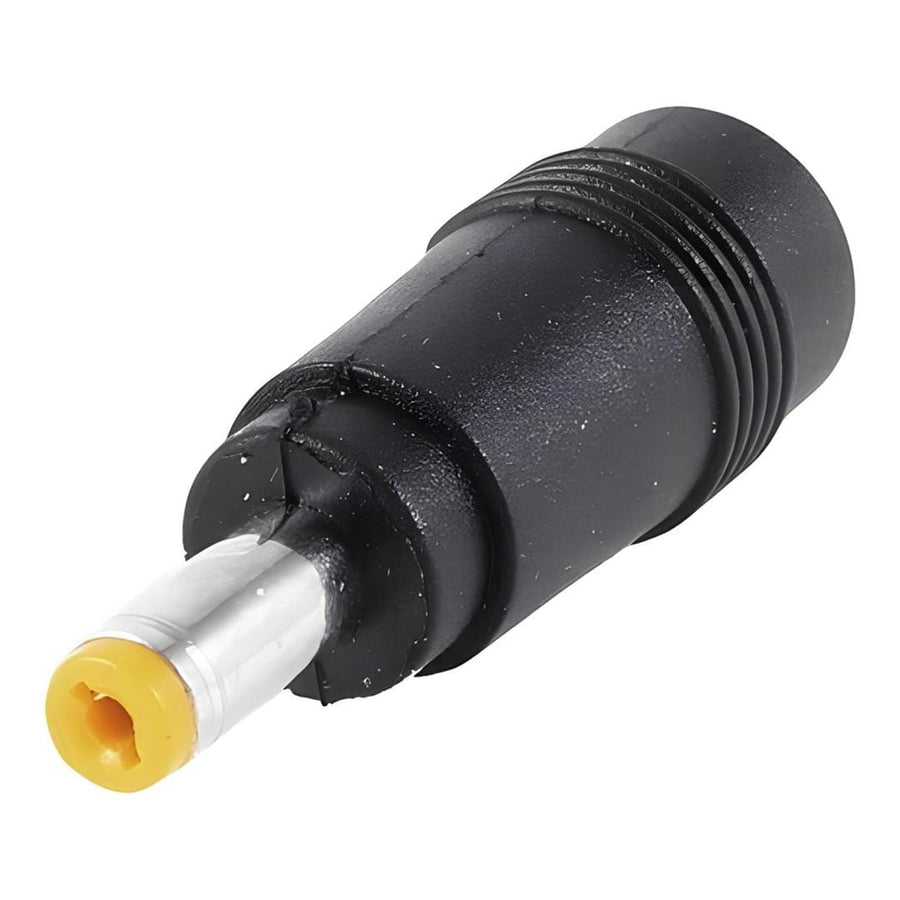 Lucktech 4.8×1.7mm Male Yellow to 5.5×2.1mm Female Black DC Adaptor NET-DC4817-F